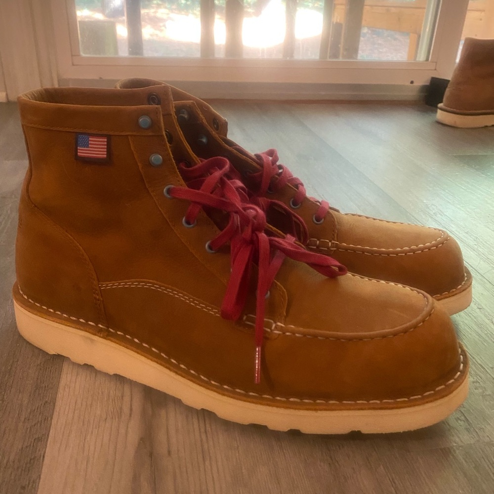 Danner Lux Moc Toe Boots Size 10.5